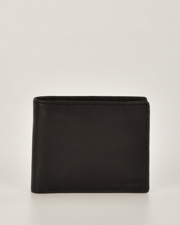 Gilbert Leather RFID Wallet with fold out card section