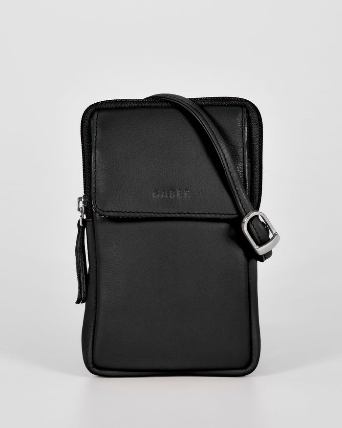 Mariah Leather Slim Crossbody Bag