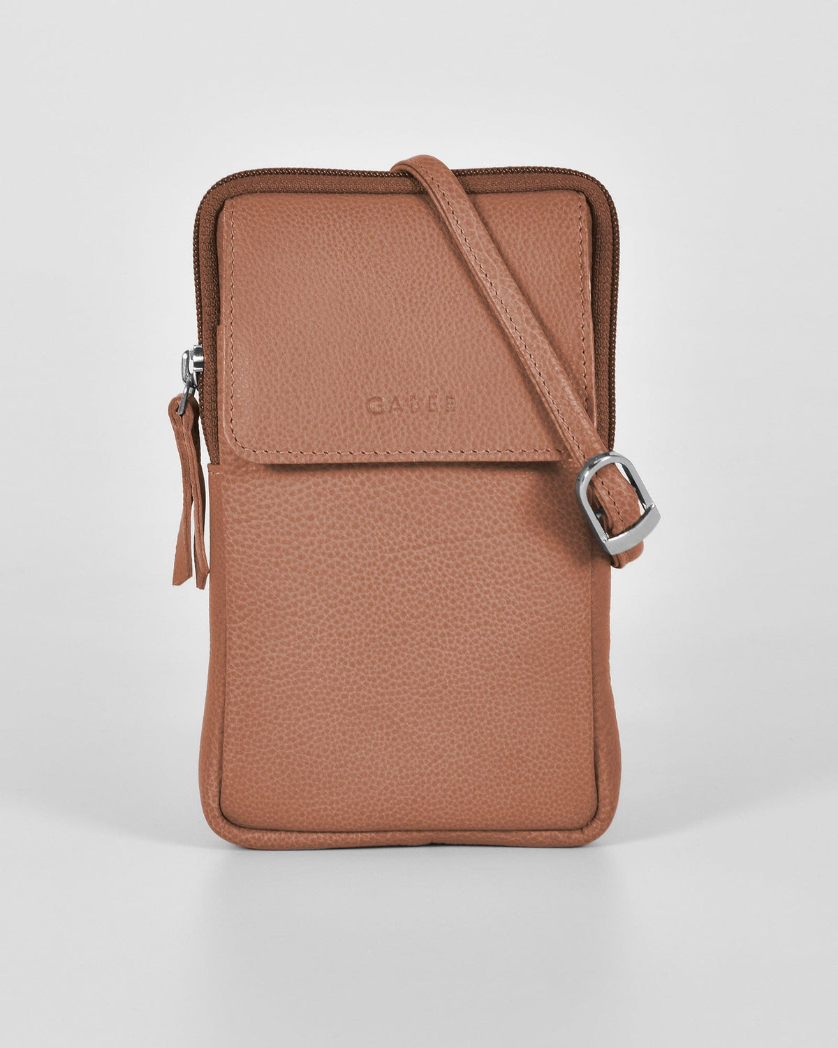 Mariah Leather Slim Crossbody Bag