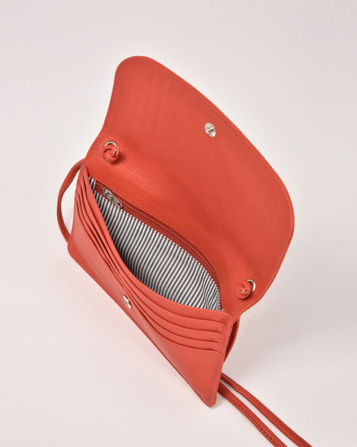 McKenzie Leather Crossbody Wallet