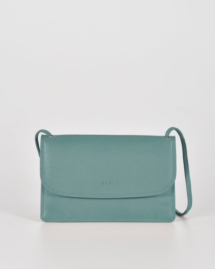 McKenzie Leather Crossbody Wallet