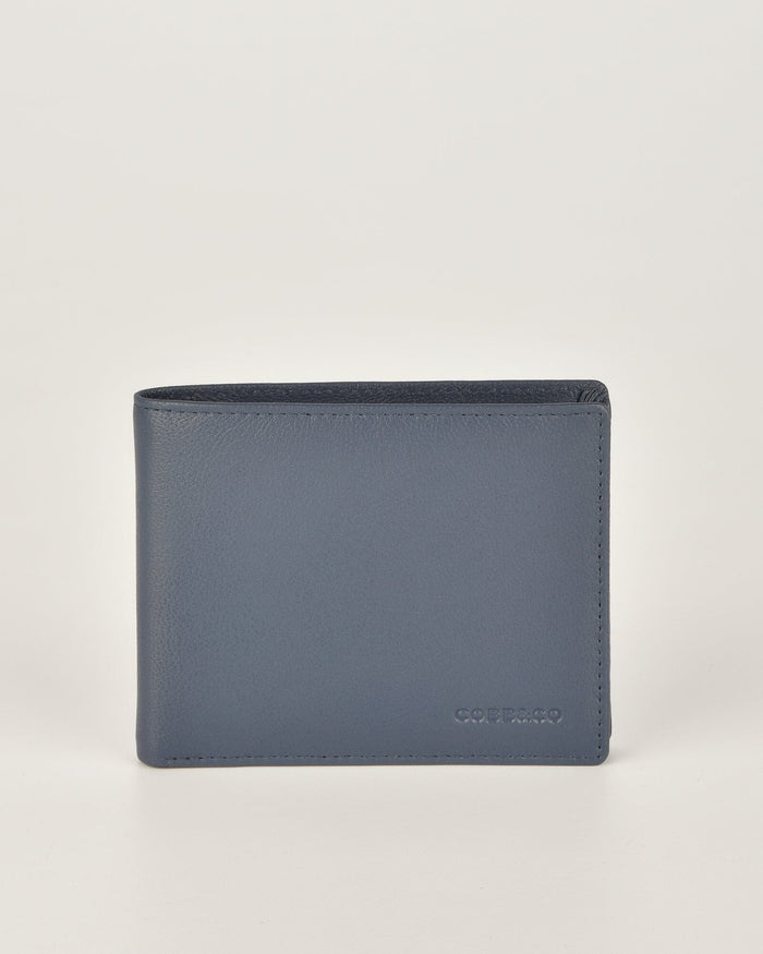 McVee Two-Tone RFID Bifold Men's Leather Wallet
