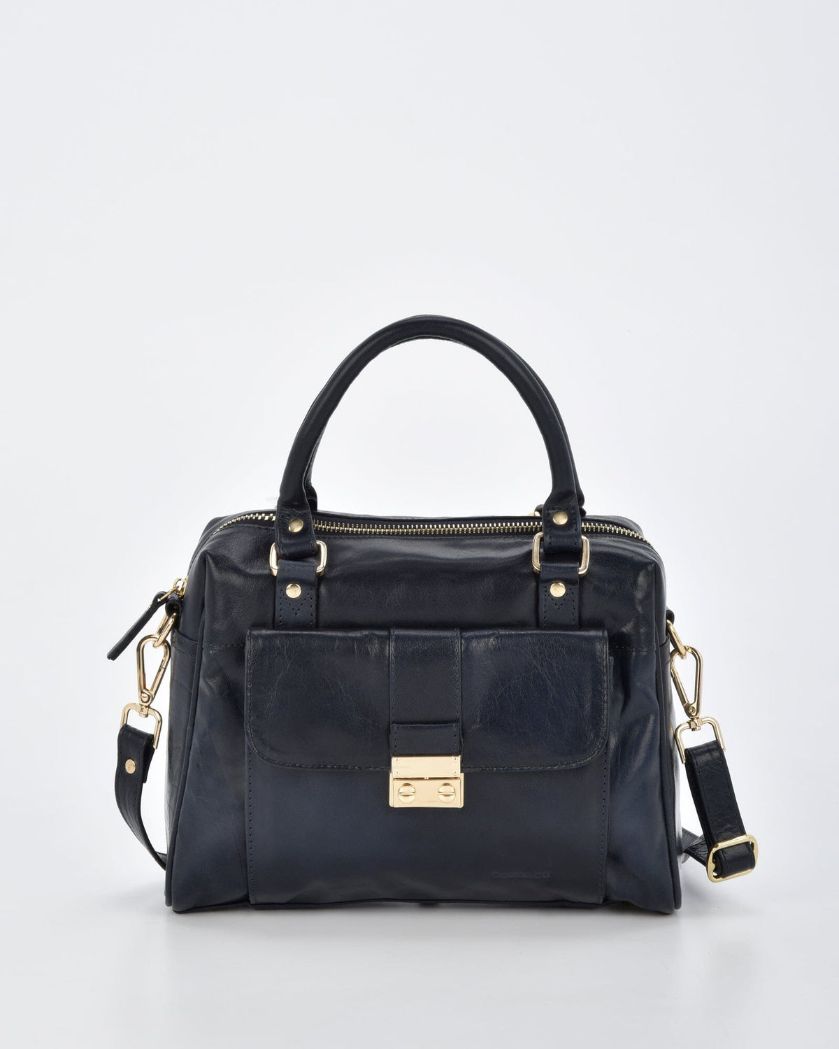 Rosehill Classic Leather Shoulder Bag