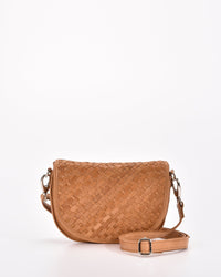 Surrey Woven Leather Crossbody