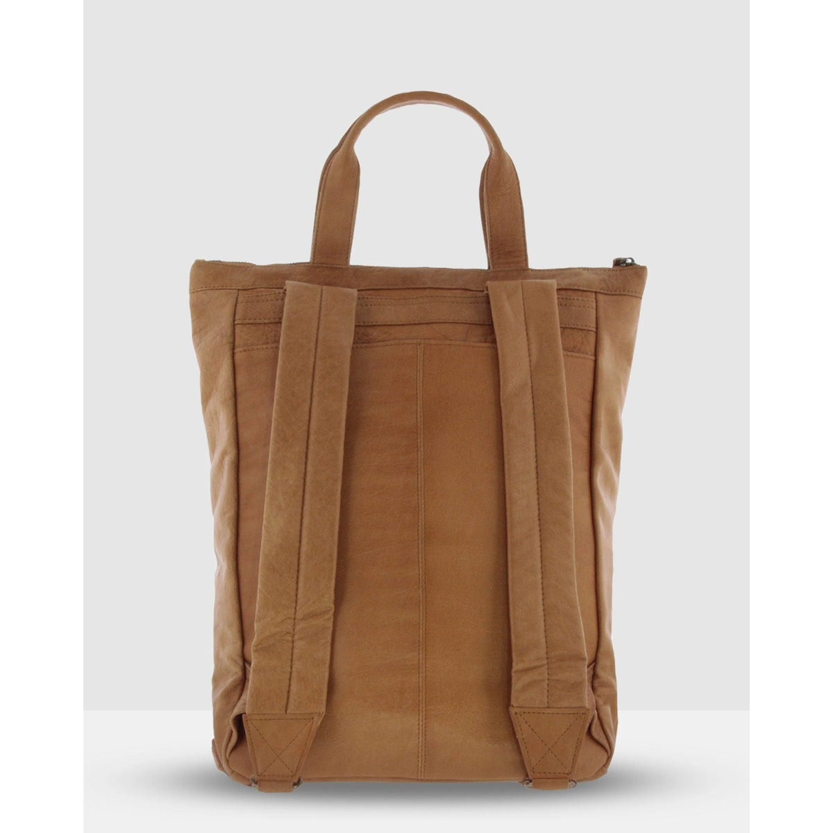 Belmont Sleek Leather Backpack