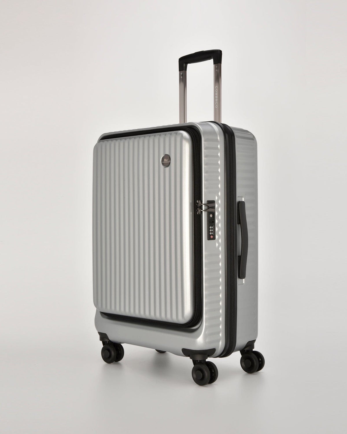 Canberra Expandable Front Opening Hardside Medium 25" Luggage