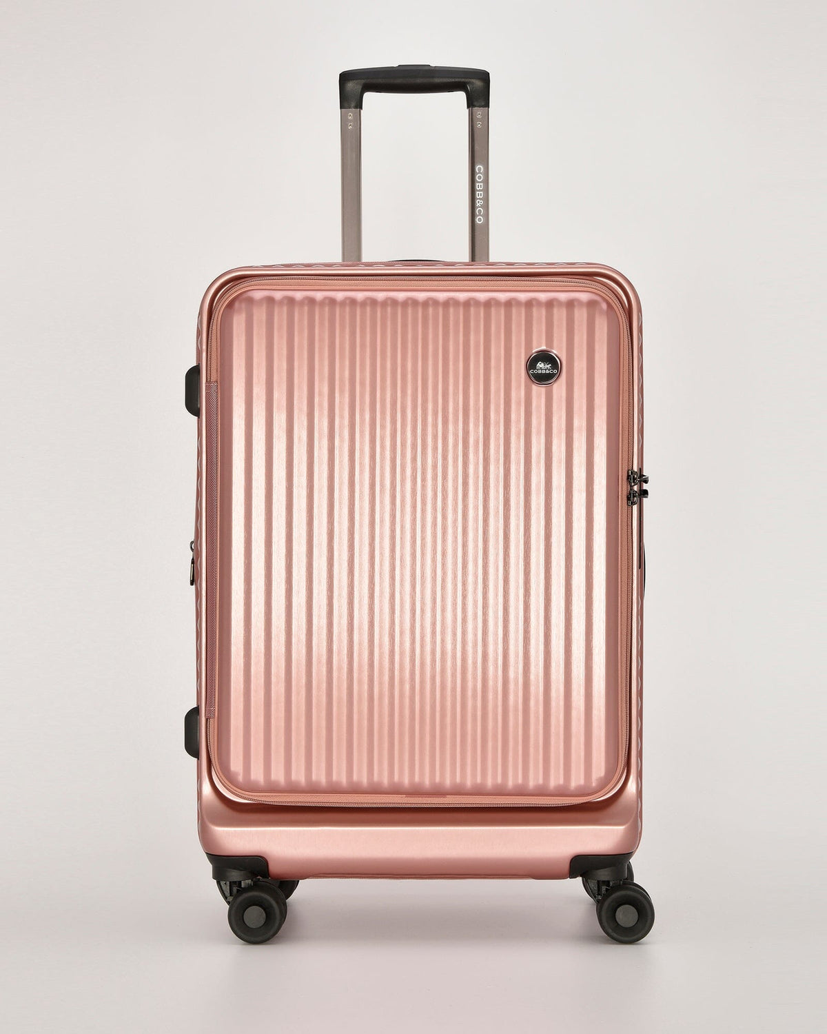 Canberra Expandable Front Opening Hardside Medium 25" Luggage