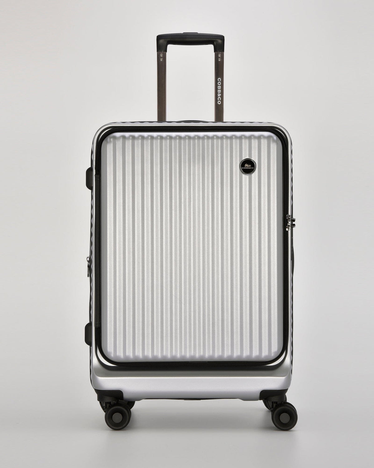 Canberra Expandable Front Opening Hardside Medium 25" Luggage