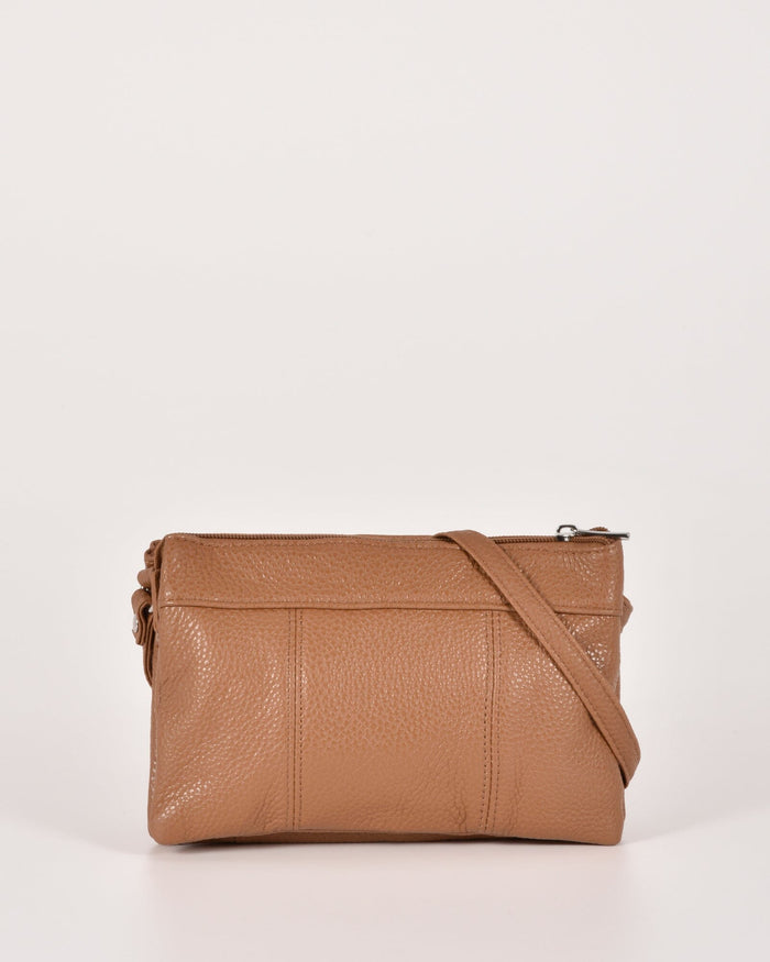 Christina Leather 2 in 1 Crossbody Bag