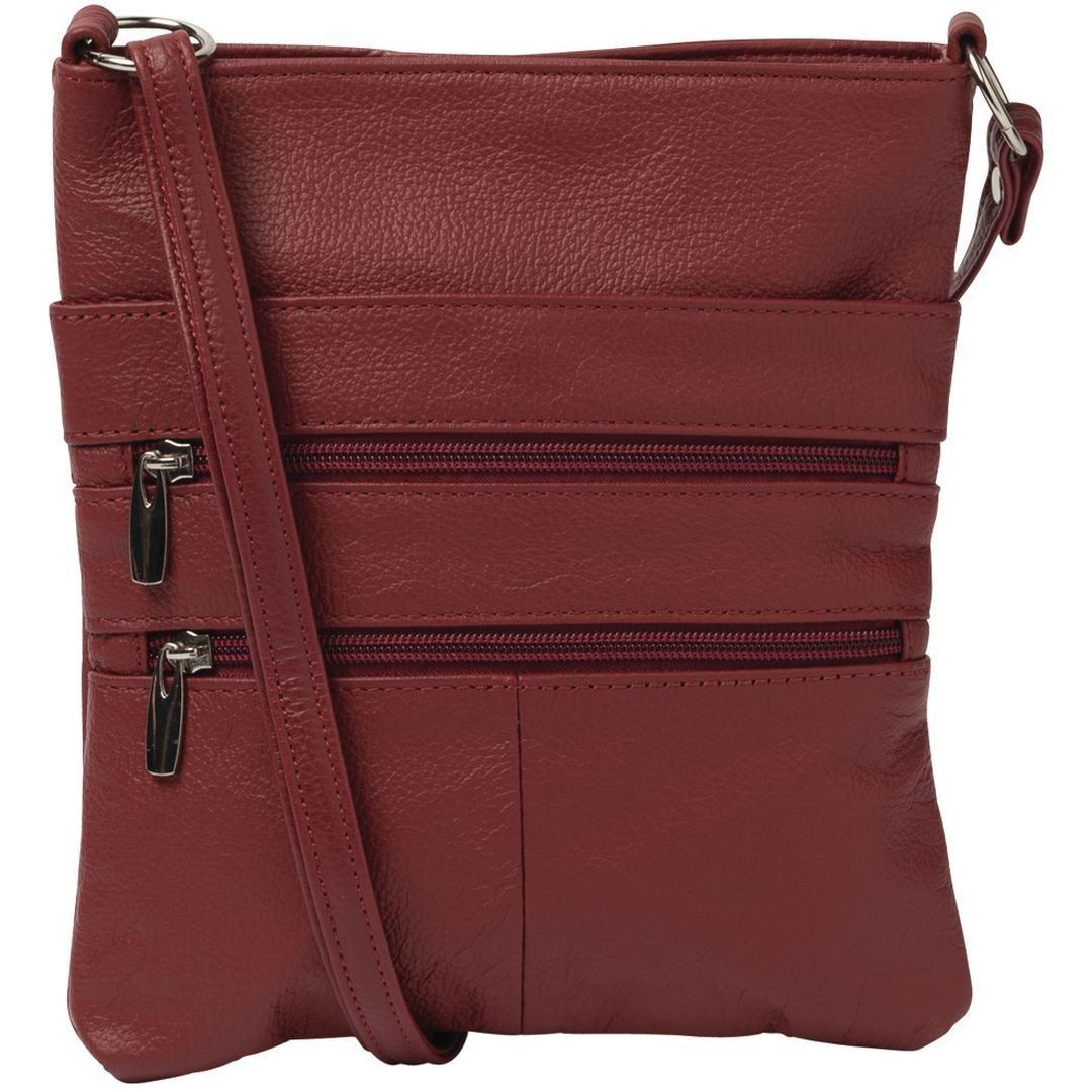 Claudine Leather Everyday Crossbody