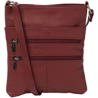 Claudine Leather Everyday Crossbody