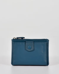 Collins RFID Safe Compact Leather Wallet
