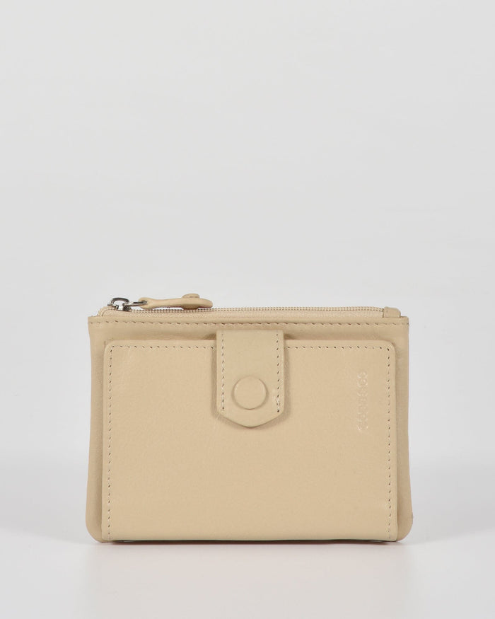 Collins RFID Safe Compact Leather Wallet