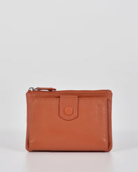 Collins RFID Safe Compact Leather Wallet