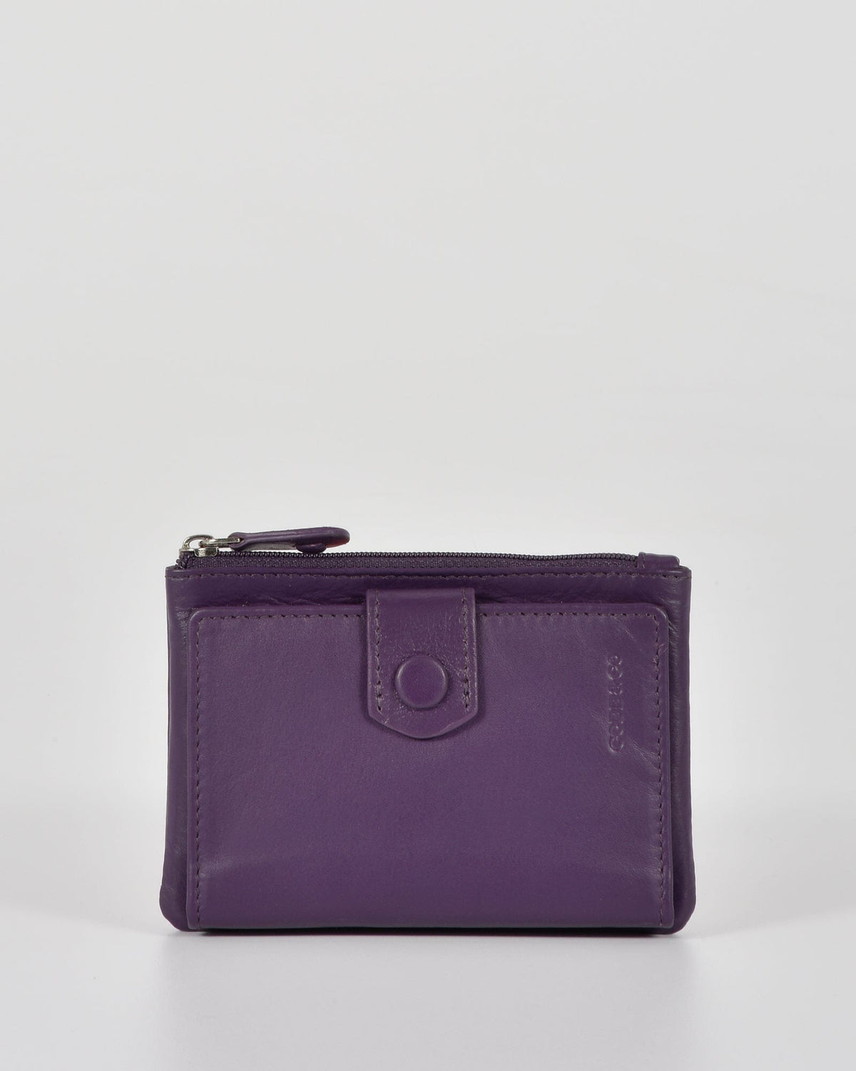Collins RFID Safe Compact Leather Wallet