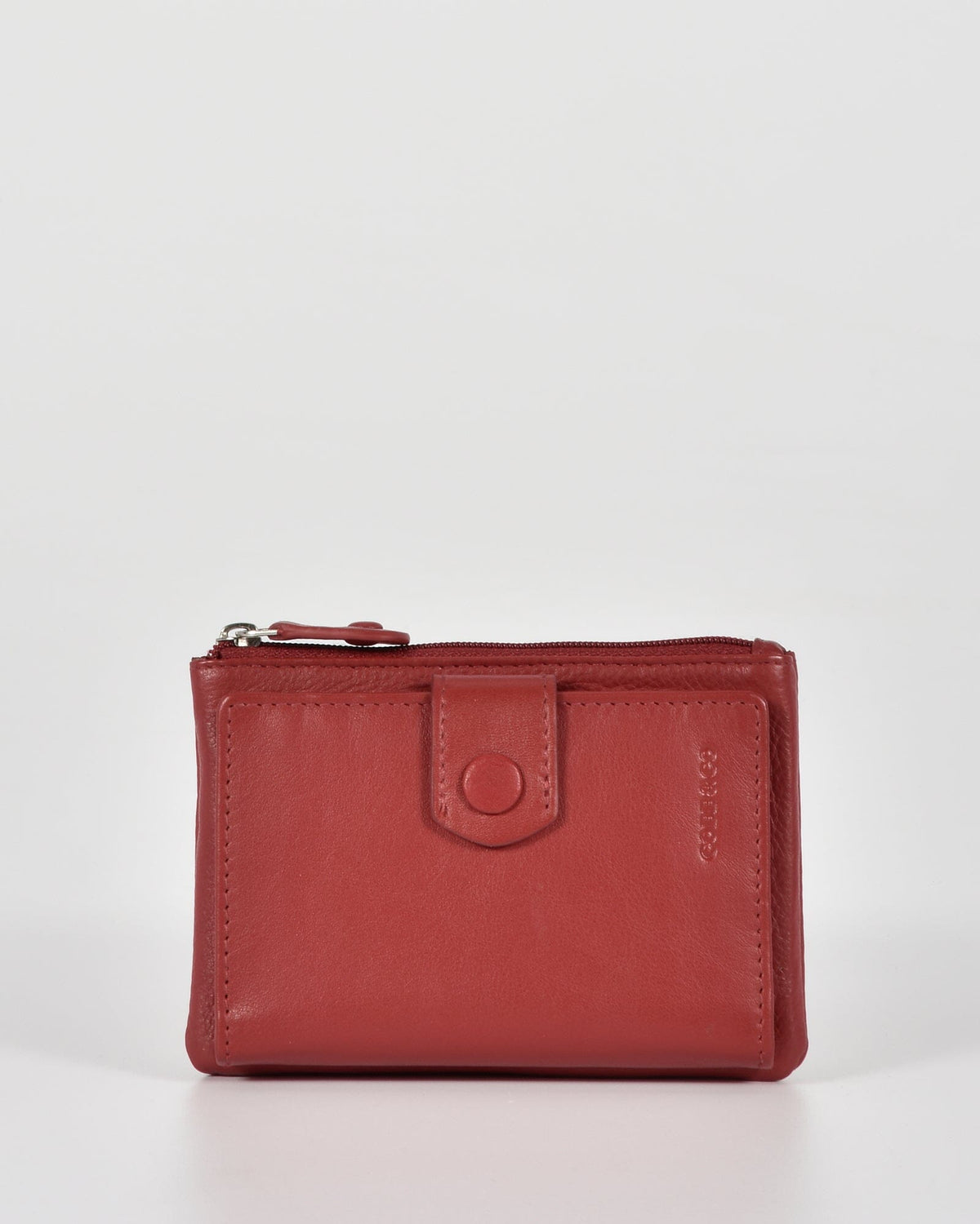 Collins RFID Safe Compact Leather Wallet