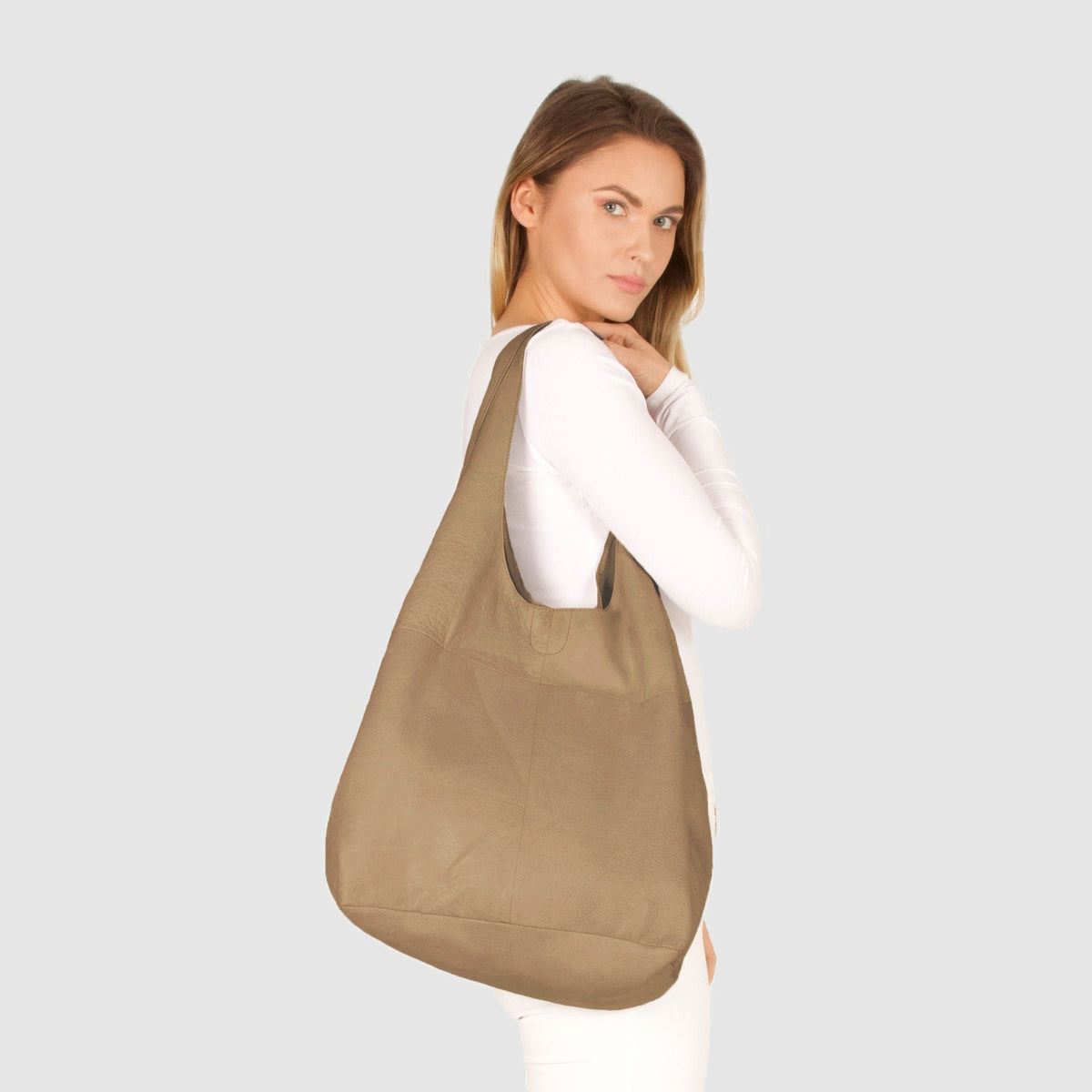 Emerald Large Leather Tote