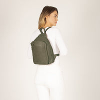 Emma Mini Leather Backpack