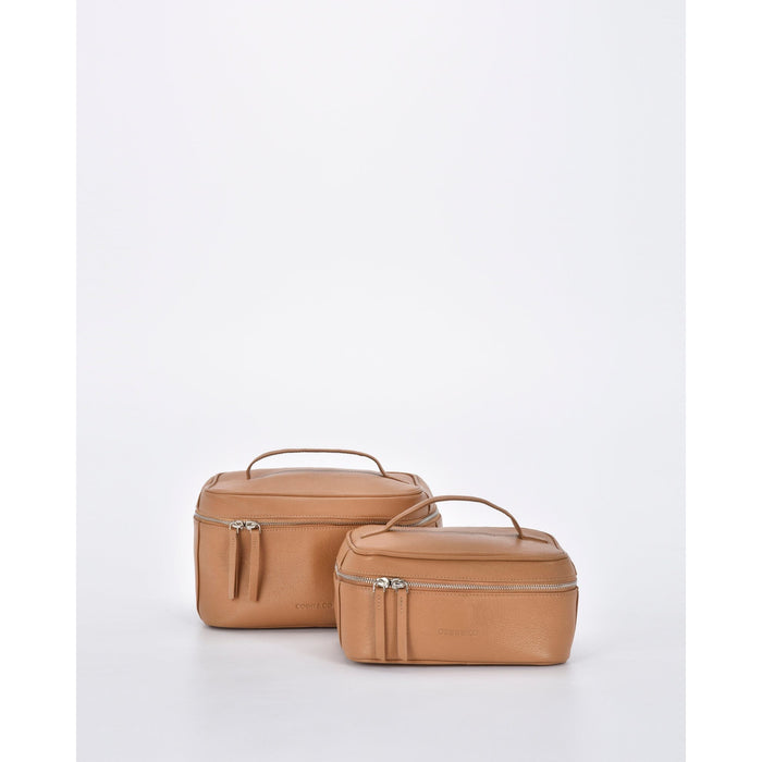 Empire Leather Beauty Case 2 Piece Set