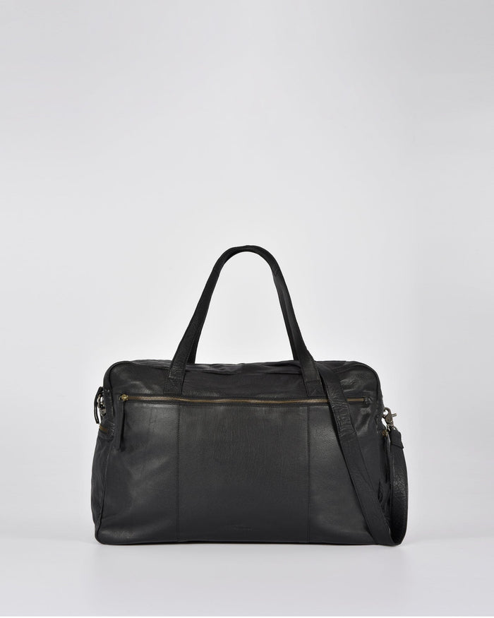 Fleming Leather Weekender Bag