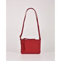 Fulton Soft Leather Double Pouch Crossbody