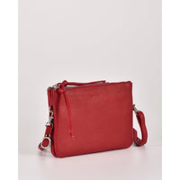 Fulton Soft Leather Double Pouch Crossbody