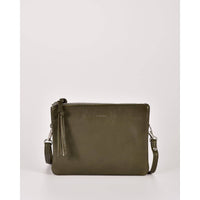 Fulton Soft Leather Double Pouch Crossbody
