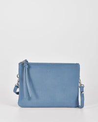 Fulton Soft Leather Double Pouch Crossbody