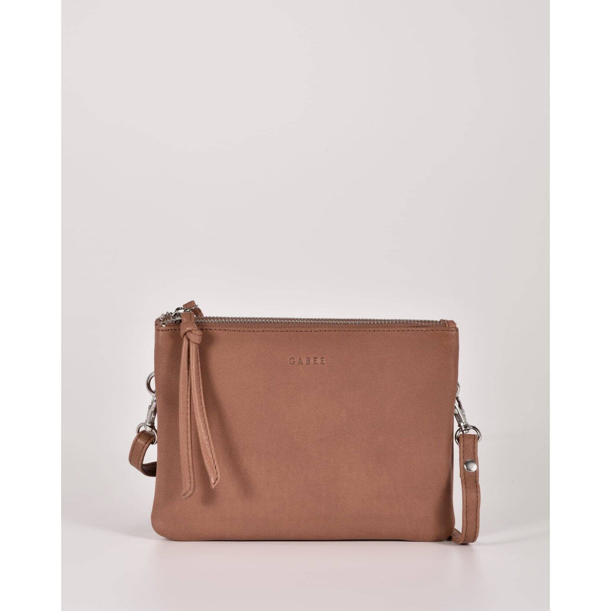 Fulton Soft Leather Double Pouch Crossbody