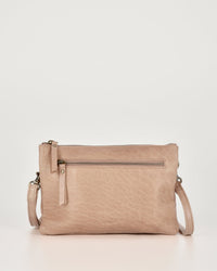 Hervey Leather Double Pouch Crossbody