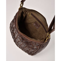 Highgate Plaited Woven Leather Slouch