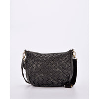 Highgate Plaited Woven Leather Slouch