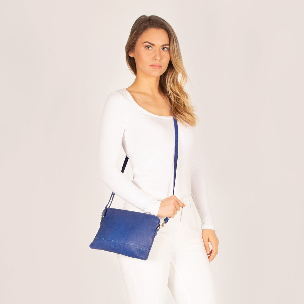Holly Leather Crossbody Purse 2 in 1