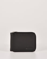Hunter RFID Men's Zip Around Leather Wallet