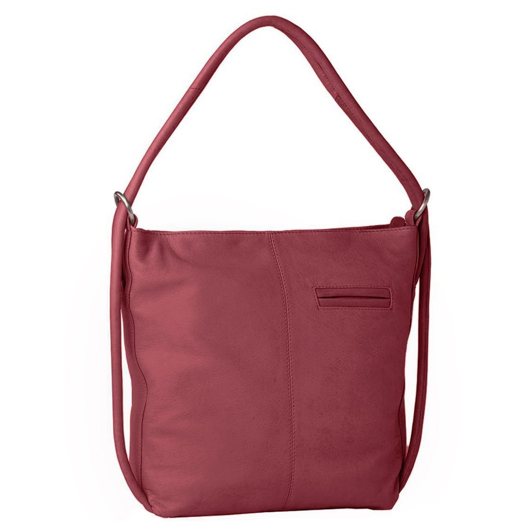 Indiana Leather Convertible Handbag Backpack - Large