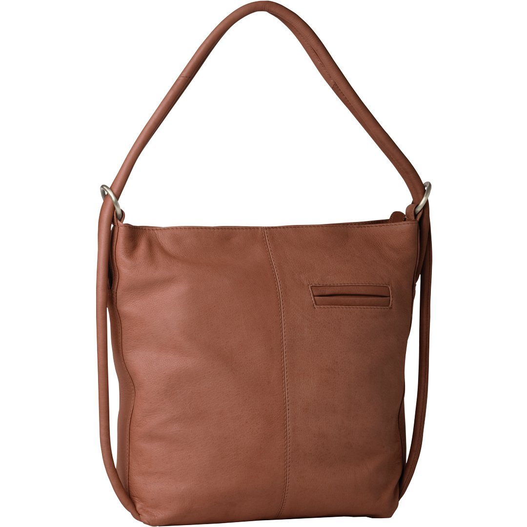 Indiana Leather Convertible Handbag Backpack - Large