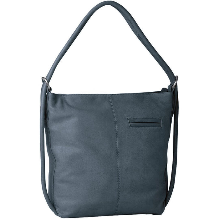 Indiana Leather Convertible Handbag Backpack - Large