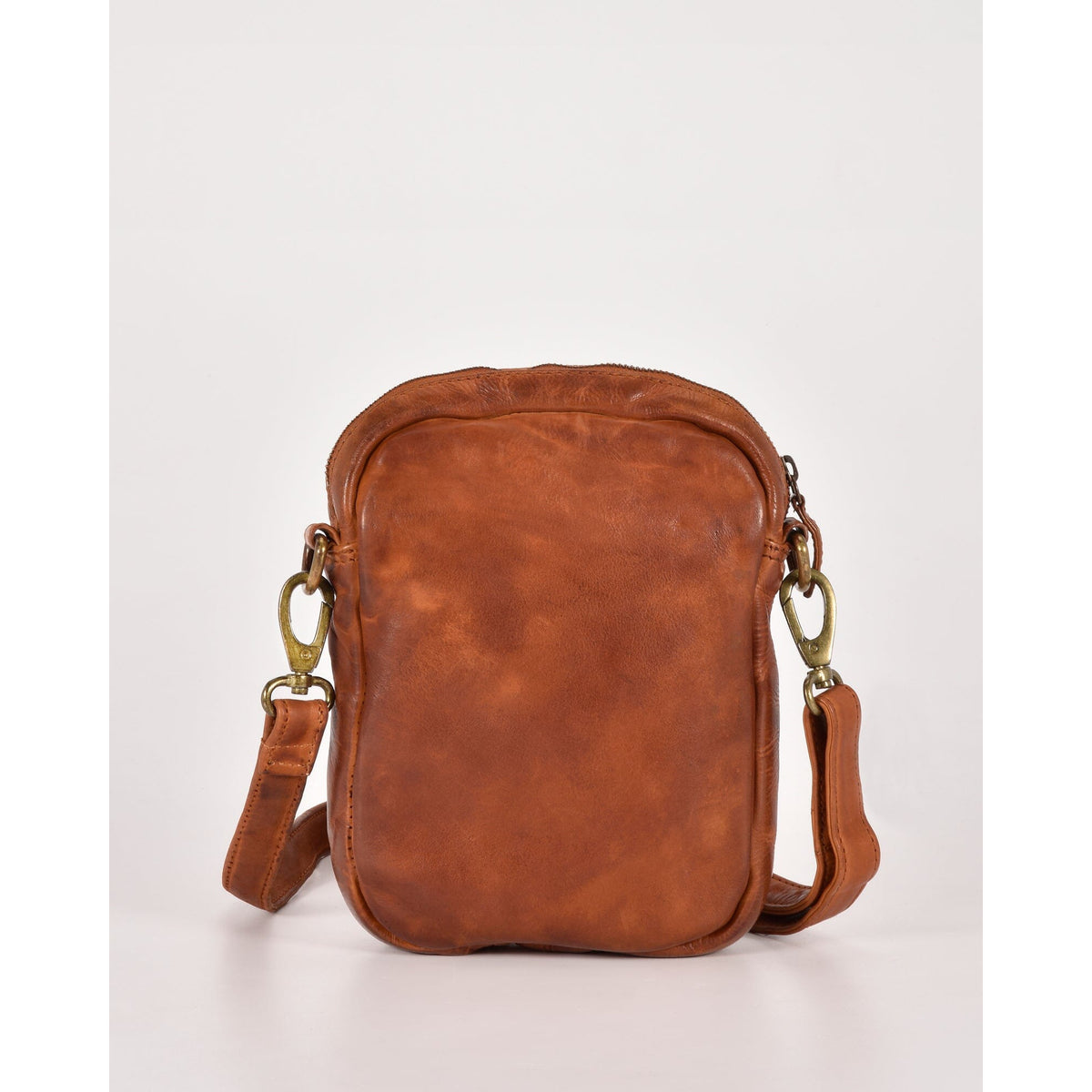 Jolimont Washed Leather Crossbody Bag