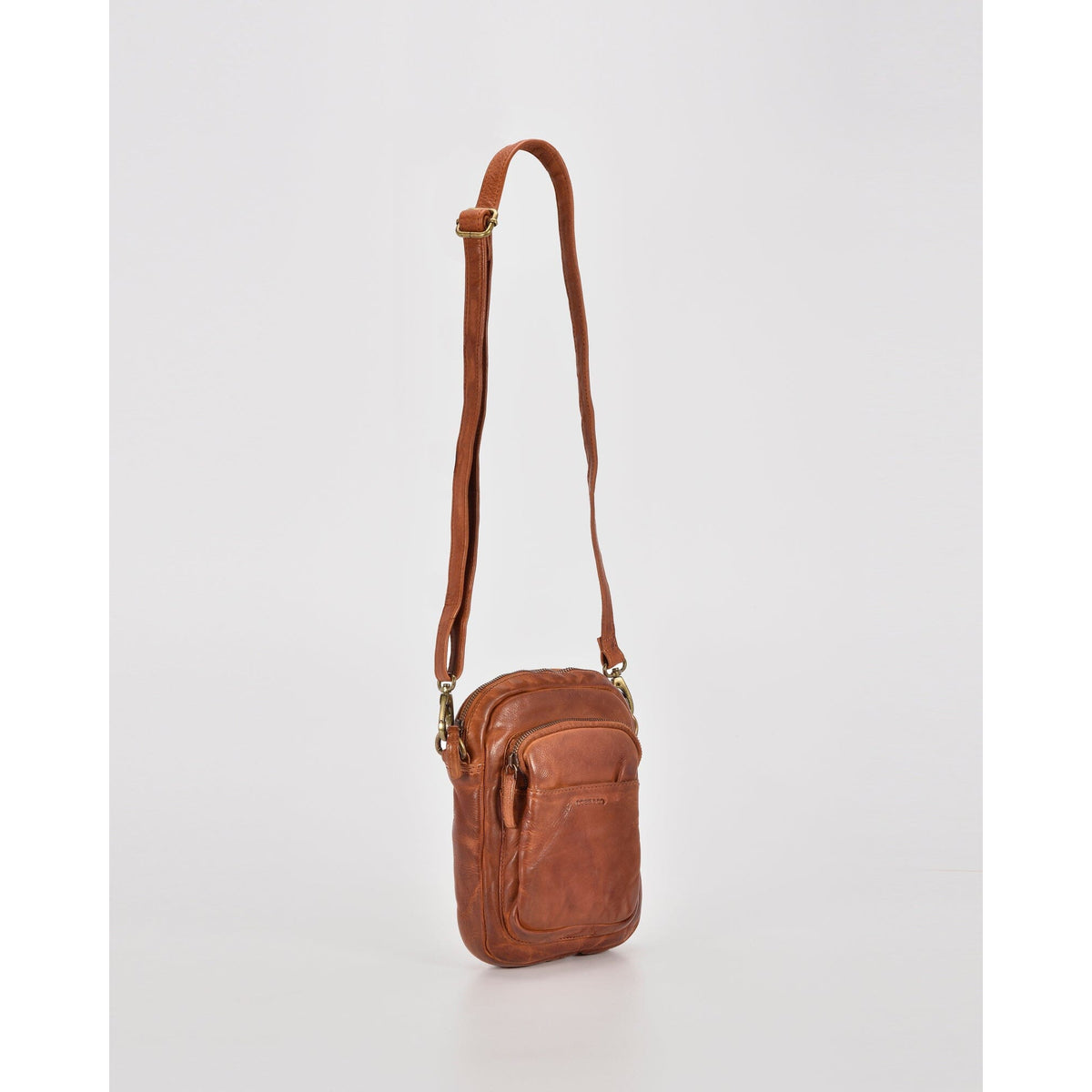 Jolimont Washed Leather Crossbody Bag