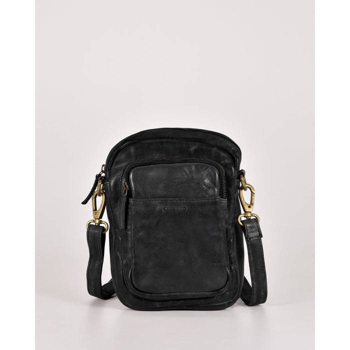 Jolimont Washed Leather Crossbody Bag
