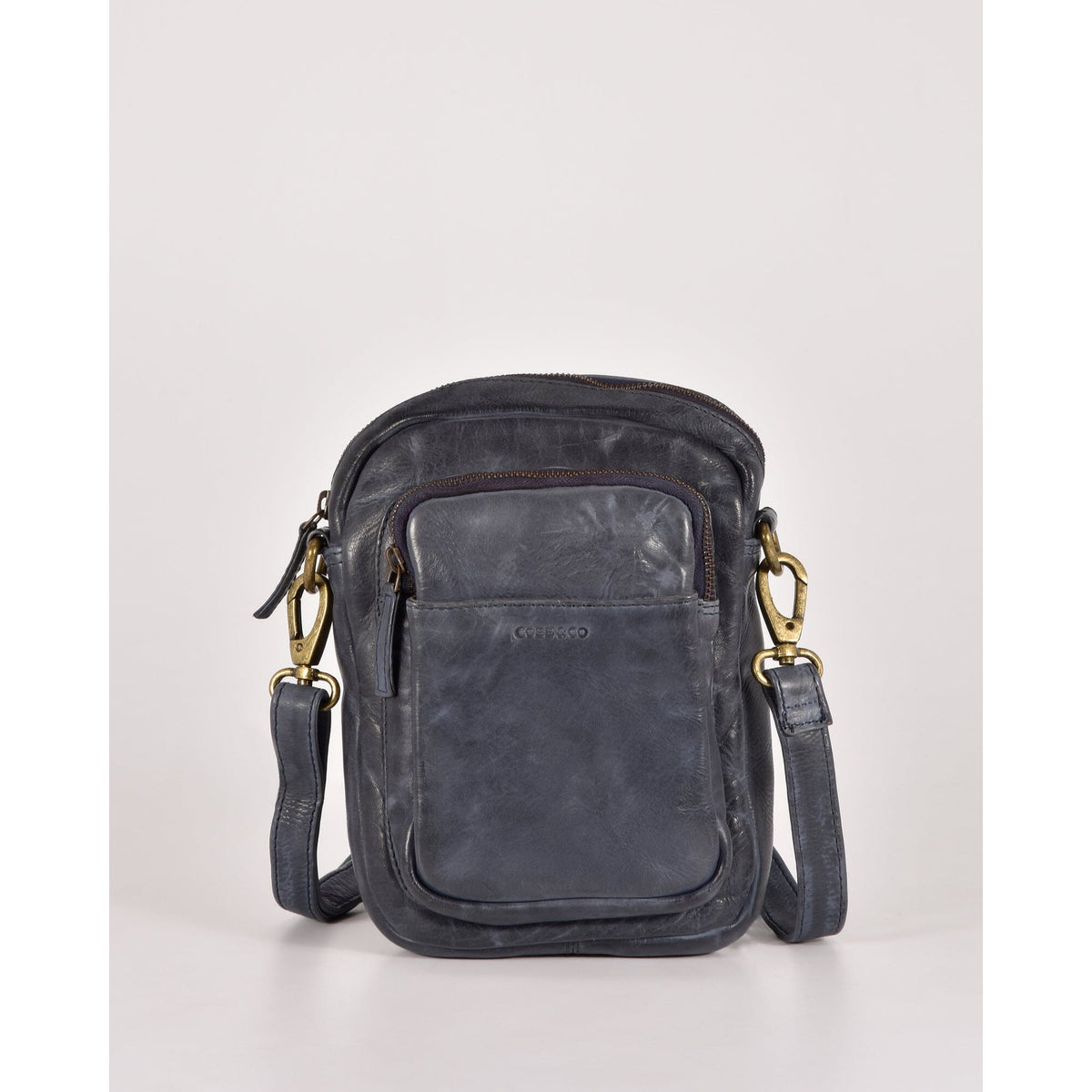 Jolimont Washed Leather Crossbody Bag