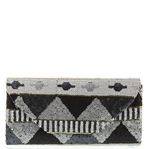 Karla Sequin Clutch