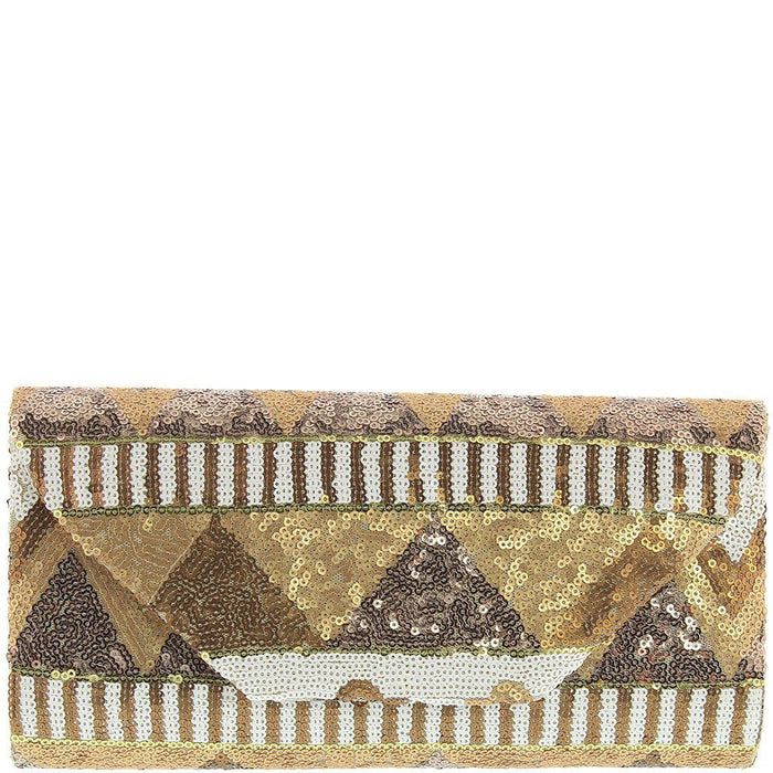 Karla Sequin Clutch