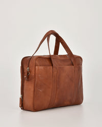 Kemp Leather Laptop Briefcase