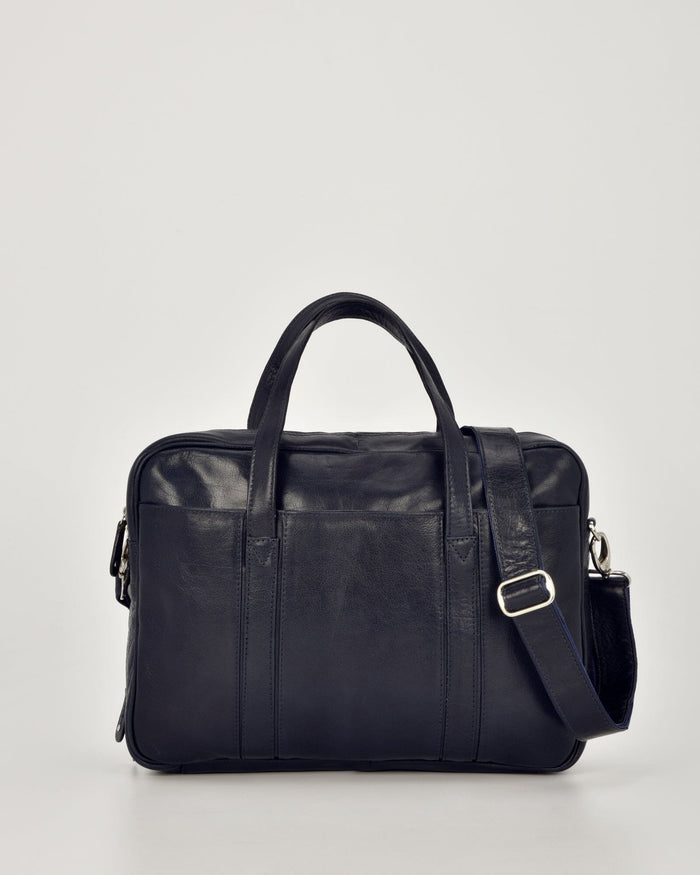 Kemp Leather Laptop Briefcase