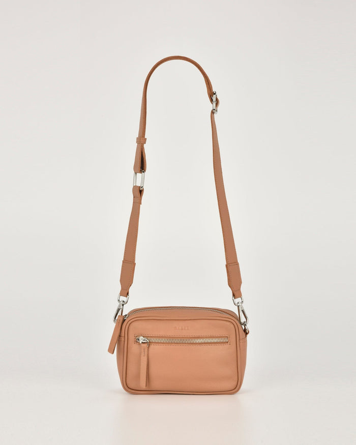 Lara Leather Crossbody Bag
