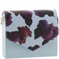 Leona Saffiano Rose Box Clutch