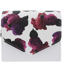 Leona Saffiano Rose Box Clutch