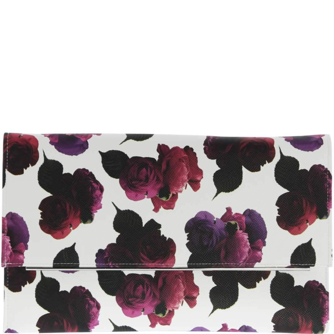 Marissa Saffiano Rose Clutch