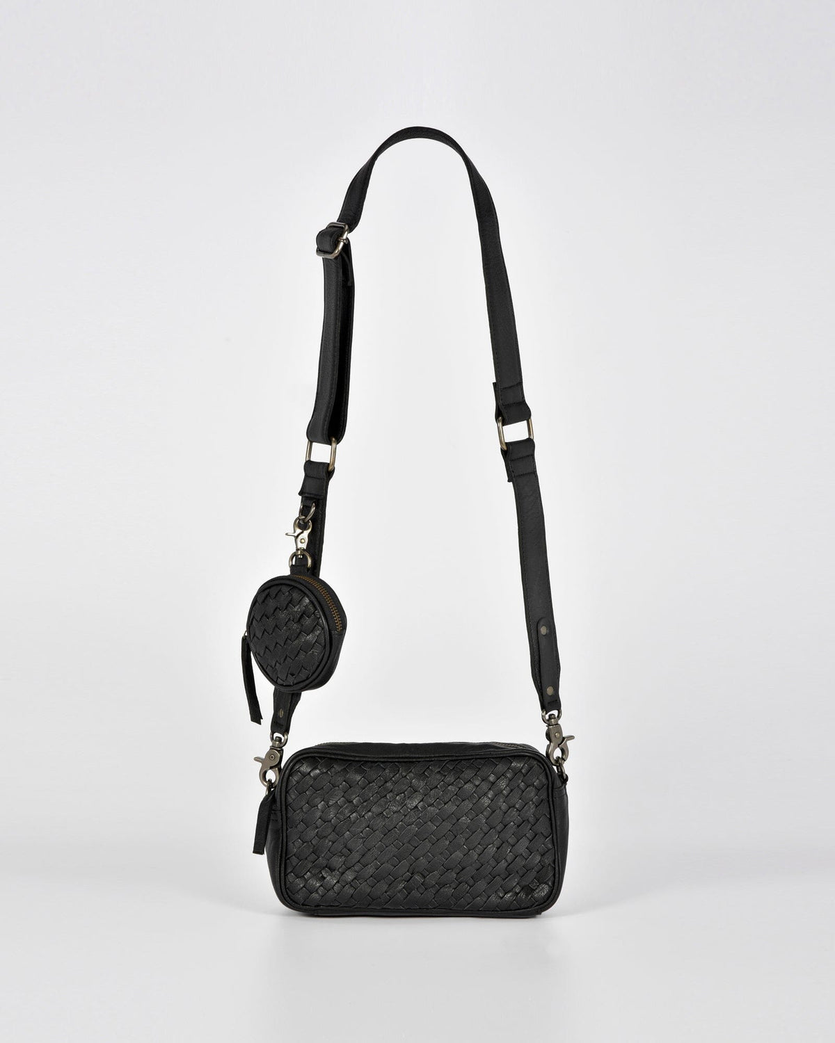 Millner Woven Leather Camera Bag